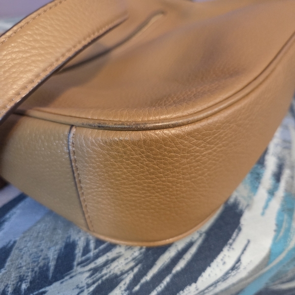 COACH Ellie File Gold-tone Pebble Leather Crossbody Bag - Picture 8 of 12